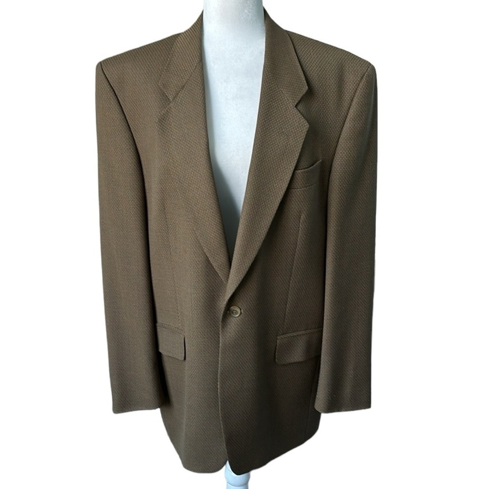 Bagir 100% Wool Made In Israel Mens Quality Suit Jacket Blazer 40R